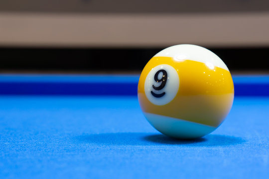 Billiard ball number 9 