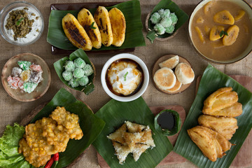 various of indonesian food