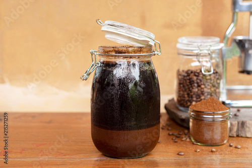 Ground Coffee Soaked In Cold Water Unplugged Home Brew How To Make Ground Coffee Soaked In Cold Water Unplugged Home Brew How To Make