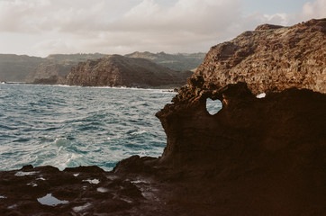 Heart Shape Rock at Nakalele Blowhole