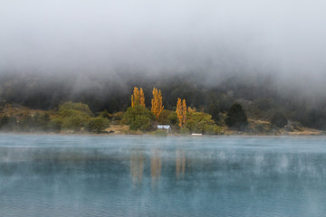 Puerto Bertrand sous la brume