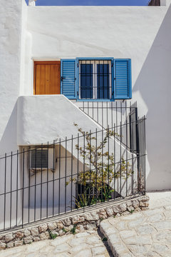 Facade of a mediterranean house