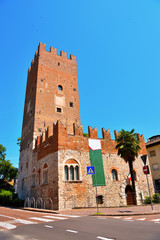 vanga tower built in 1210 trento italy
