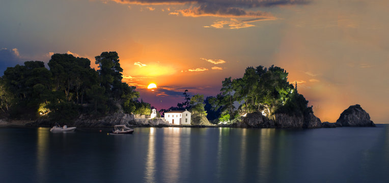 PANAGIA island in Parga-Greece