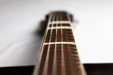 beautiful vintage jazz and blues guitar