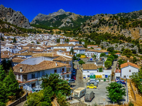 Grazalema. Pueblo blanco de Cadiz, Andalucia, España