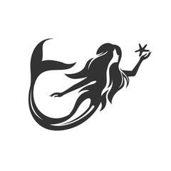 mermaid silhouette