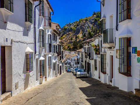 Grazalema. Pueblo blanco de Cadiz, Andalucia, España