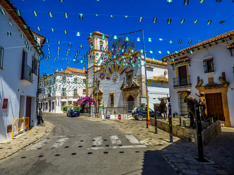 Grazalema. Beautiful village in the mountains of Cadiz. Andalusia,Spain