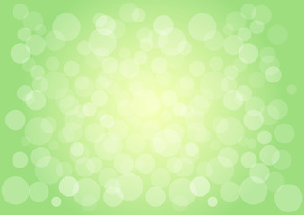 Green decorative abstract background. Vector illustration