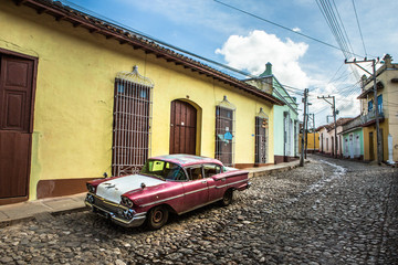 Old Car, Traditional Street