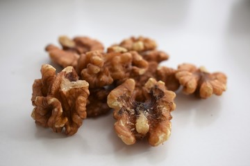 Nuts closeup view