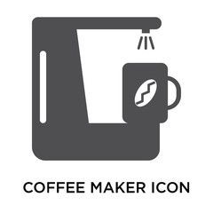 coffee maker icon on white background. Modern icons vector illustration. Trendy coffee maker icons