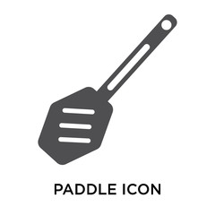 paddle icon on white background. Modern icons vector illustration. Trendy paddle icons