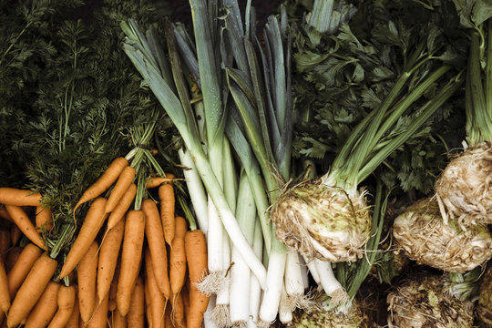 Autumn at the farmers market