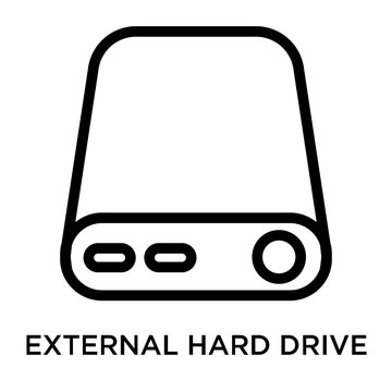 External Hard Drive Icon