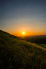 Sunrise in Colorado's plains