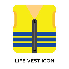 life vest icon on white background. Modern icons vector illustration. Trendy life vest icons