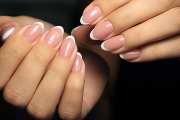 glamorous beautiful manicure