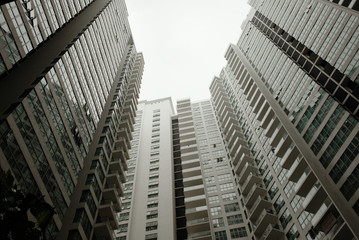 Modern block of flats