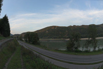 Fototapeta na wymiar Donau bei Aggsbach