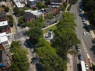 Aerial of Newark New Jersey