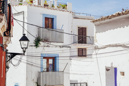 Facade of a mediterranean house