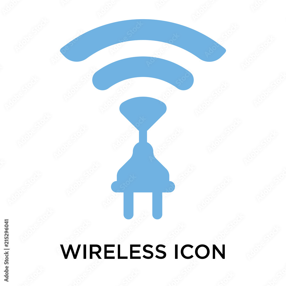 Poster wireless icons isolated on white background. modern and editable wireless icon. simple icon vector i