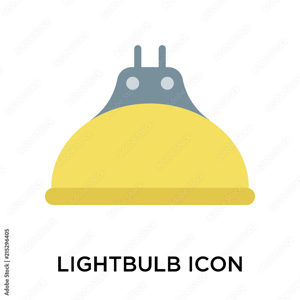 Poster lightbulb icons isolated on white background. modern and editable lightbulb icon. simple icon vector