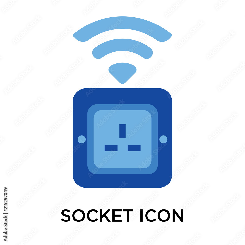 Poster socket icons isolated on white background. modern and editable socket icon. simple icon vector illus