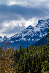 The scenic views from the Ice Field Parkway, Banff National Park, Alberta, Canada