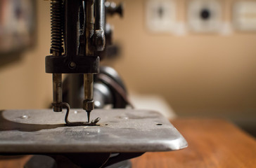 Old sewing machine