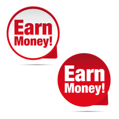 Earn Money label set