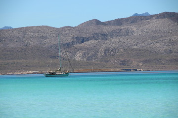 Loreto Bay Baja California Sur, Coronado Island Sailboat