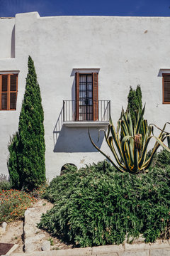 Facade of a mediterranean house