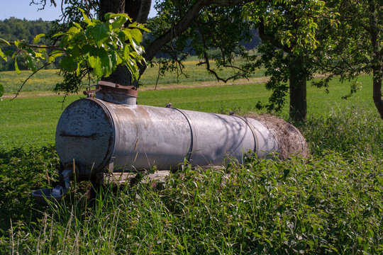 lost 	slurry tanker