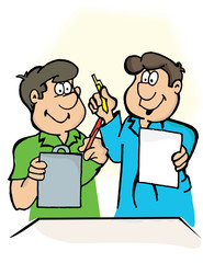 compañeros trabajo documentos