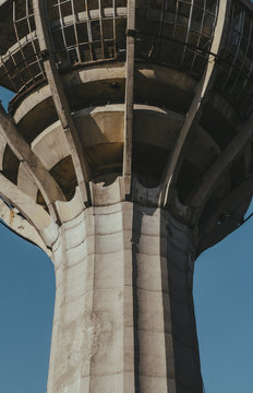 Destoyed TV Tower/detail.
