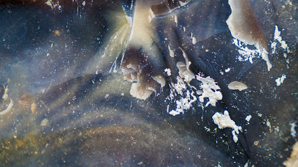 Starry background, shot from chalk stone