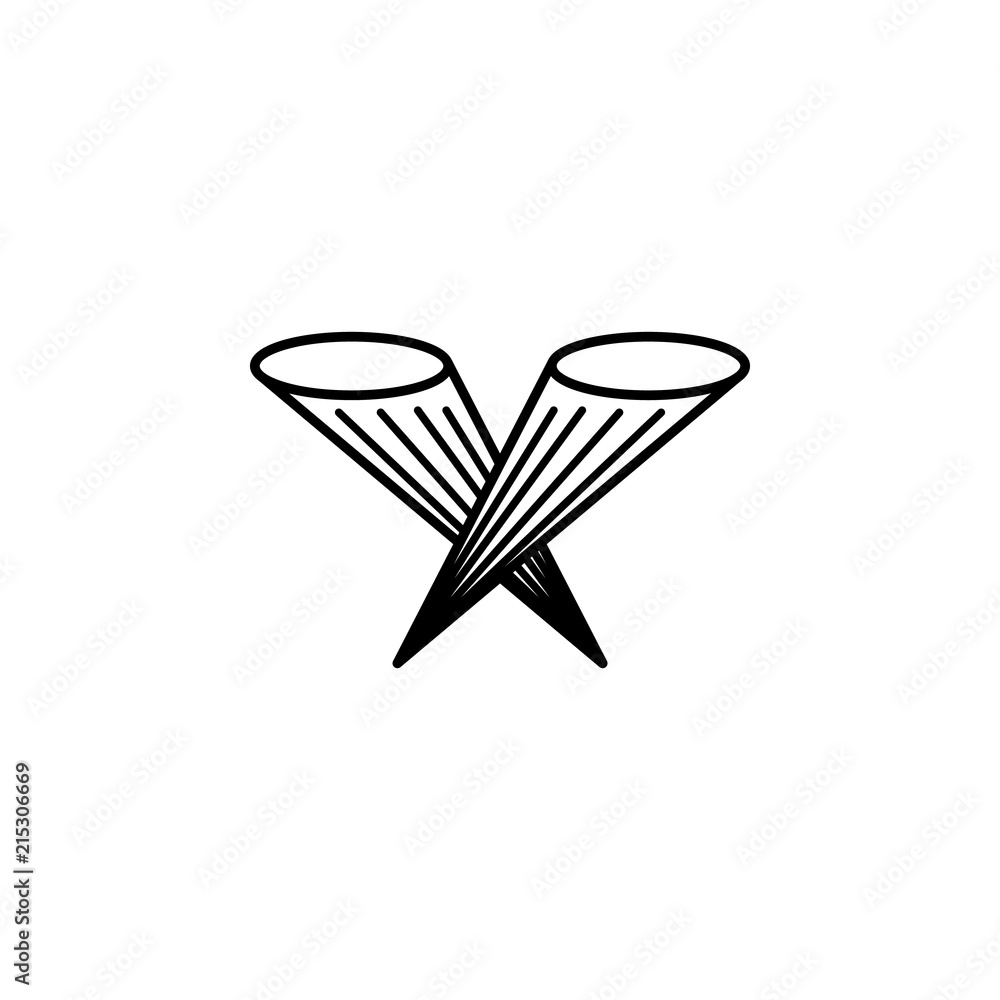 Poster floodlight lighting. element of job lighting icon for mobile concept and web apps. thin line floodli