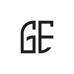 two letter monogram logo