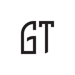 two letter monogram logo