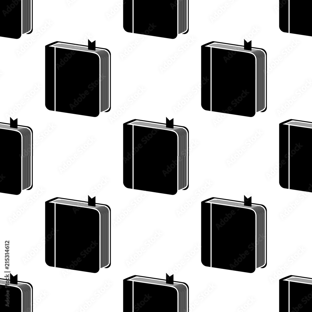 Poster book icon. element of game icons for mobile concept and web apps. pattern repeat seamless book icon 