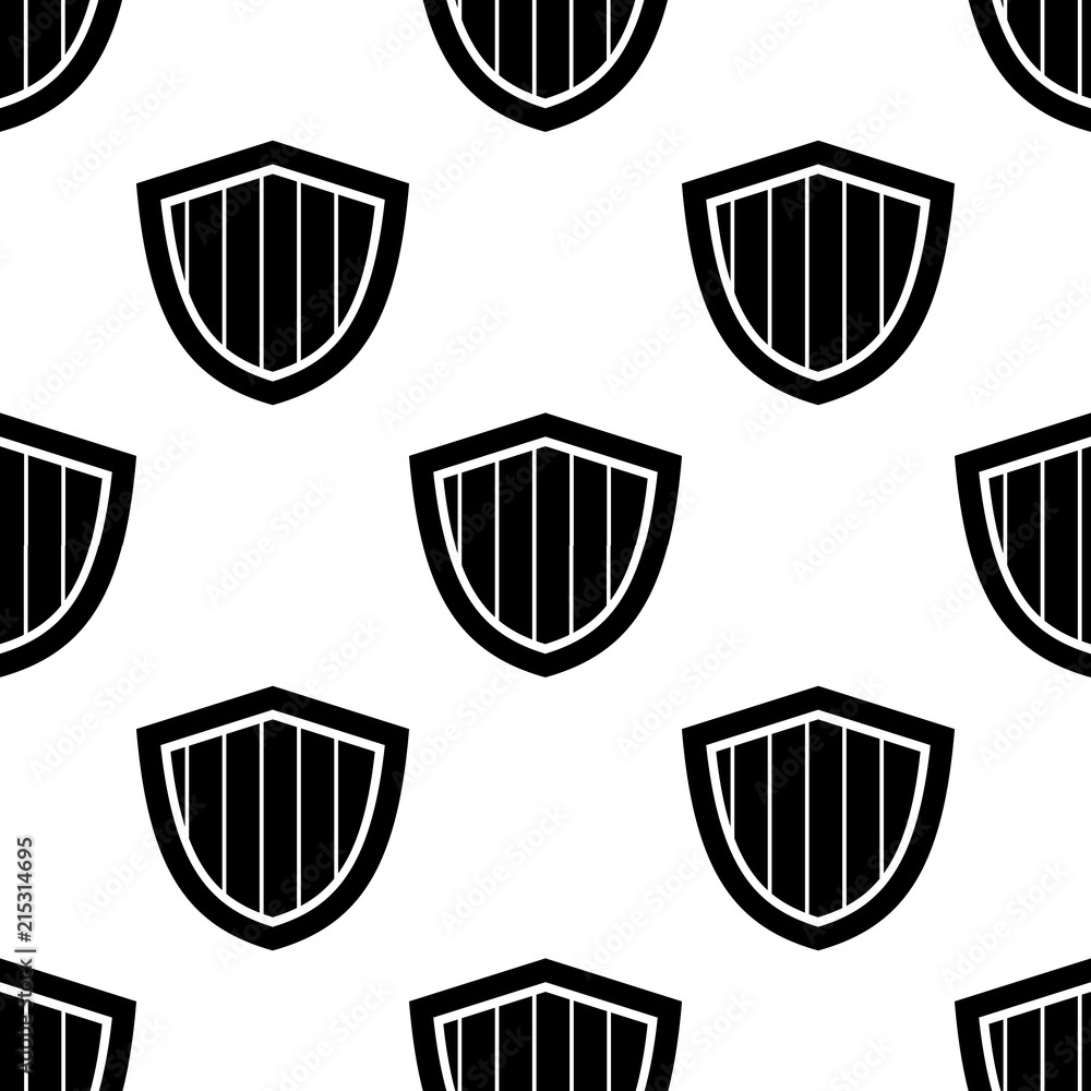 Aufkleber sign game protection icon. element of game icons for mobile concept and web apps. pattern repeat sea