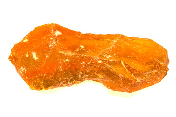 rosin isolated on white background