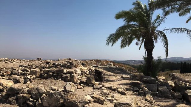 The ancient city of Tel Megiddo in Israel.