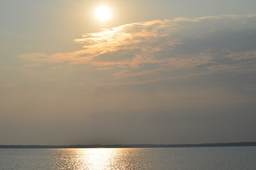 Fototapeta premium cloudy sunset