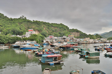 Lei Yue Mun fishing village the small community