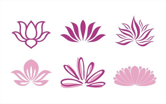 water lily , Buddha , Eco friendly business logo design