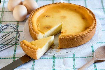 Tasty cheesecake home made